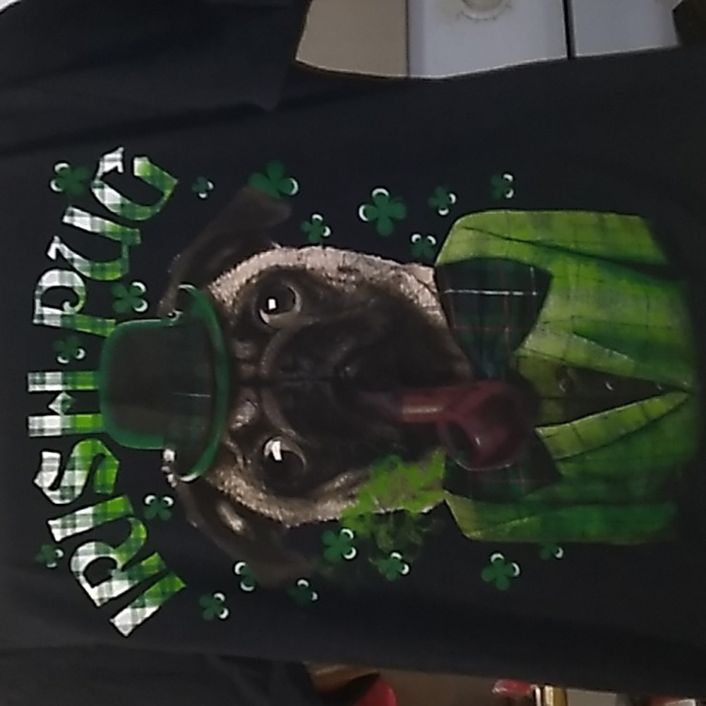IRISH "PUG" SHORT SLEEVE T-SHIRT - (UNISEX)
